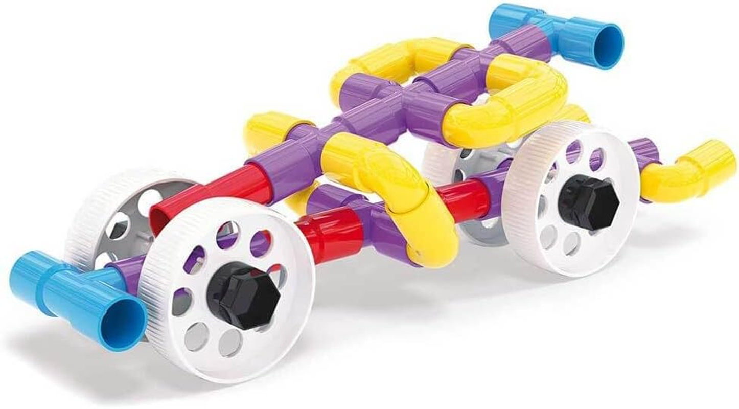 Quercetti Tubation Wheels 170 Pieces Set image number 4