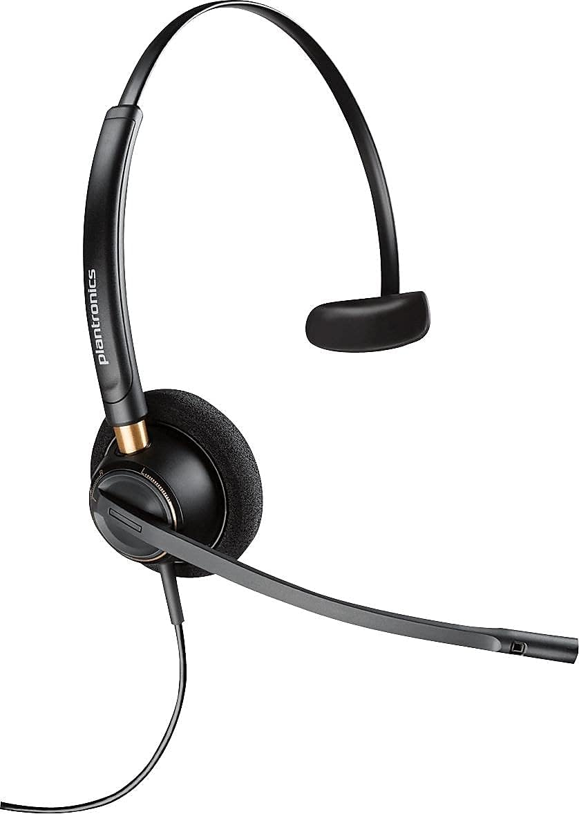 Plantronics HW510 Encorepro Noise Cancelling over Head Monaural Headset image number 1