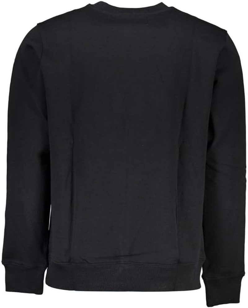 Calvin Klein Jeans Mens Core Monologo Crewneck Sweatshirt, Ck Black