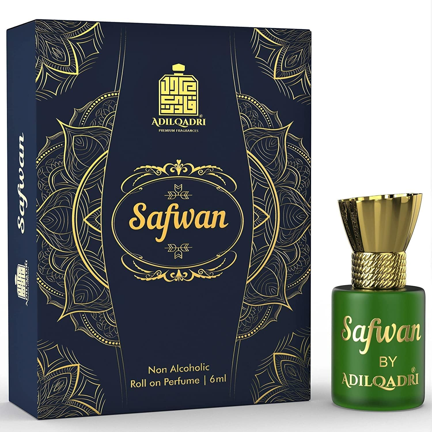 Green Velly Adilqadri Safwan Fruity Fresh Premium Non Alcoholic Roll-On Attar Perfume for Unisex (6 ML) image number 2