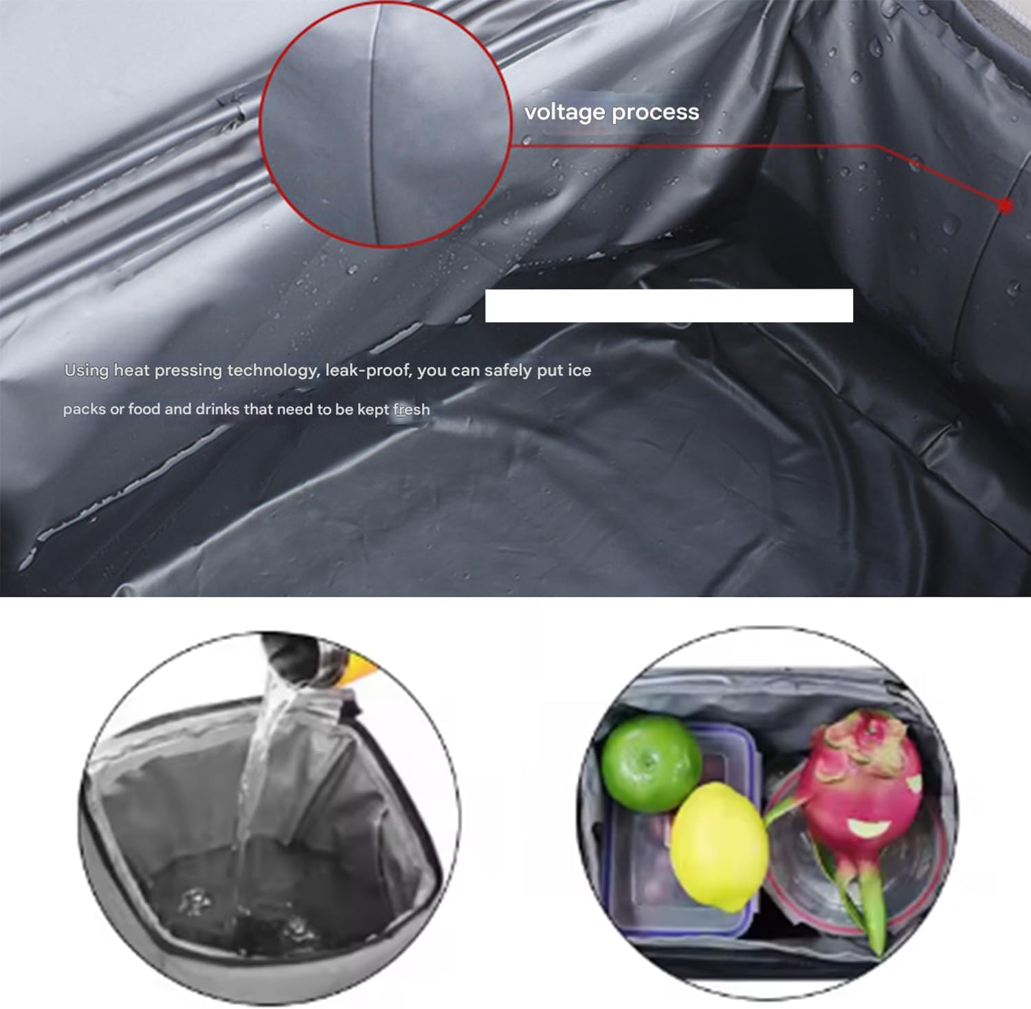 Roczential Picnic Backpack, Large Comfort Insulated Cooler Backpack, Backpack Cooler Insulated and Leakproof, Camping, Beach Fishing Travel Outdoor Leakproof Cooler Backpack 30L