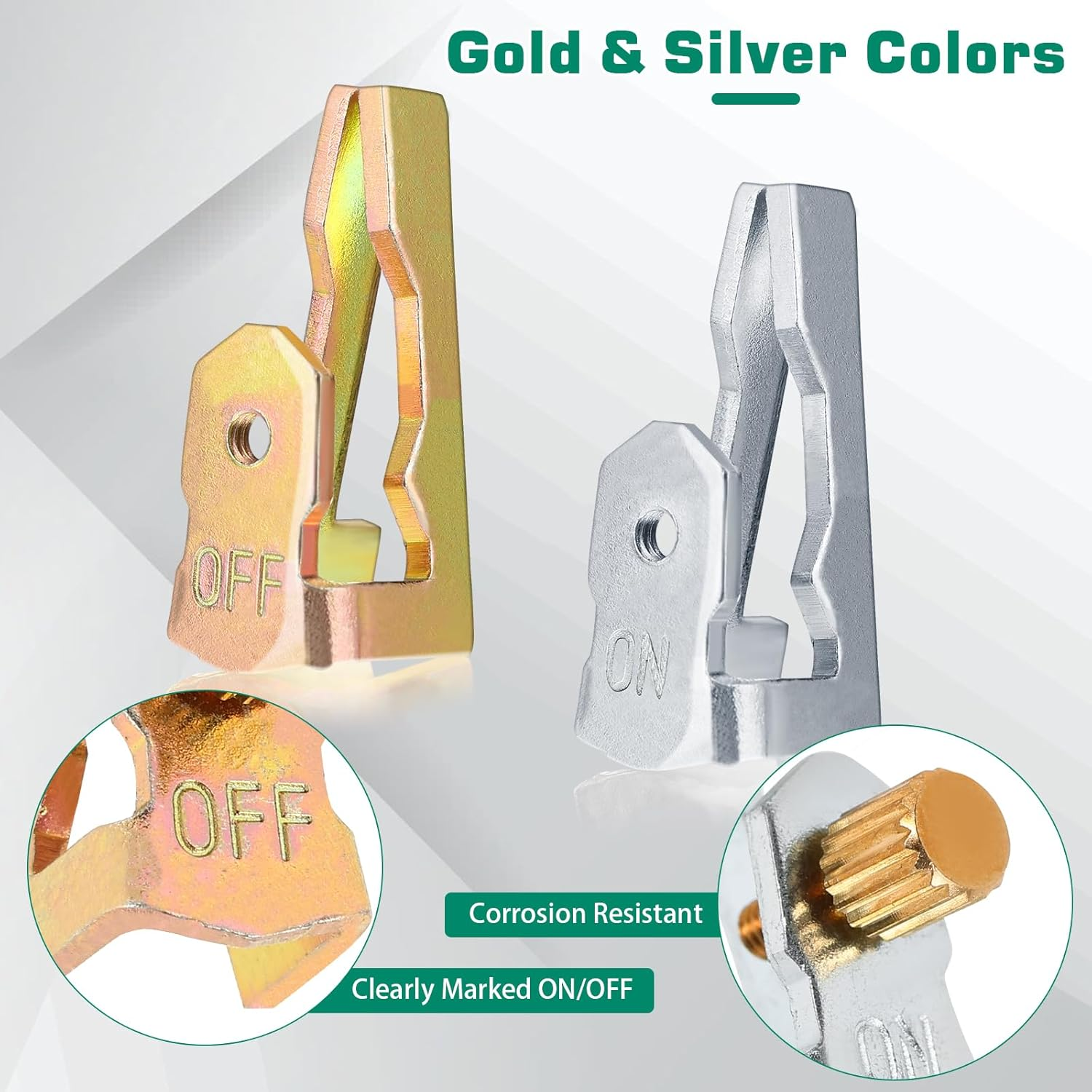 6 PCS Pool Pump Timer Switch Compatible with Intermatic Pool Timer156T1978A for T100 Series Parts,Trip Switch,Pool Timer on off Clip Parts image number 2