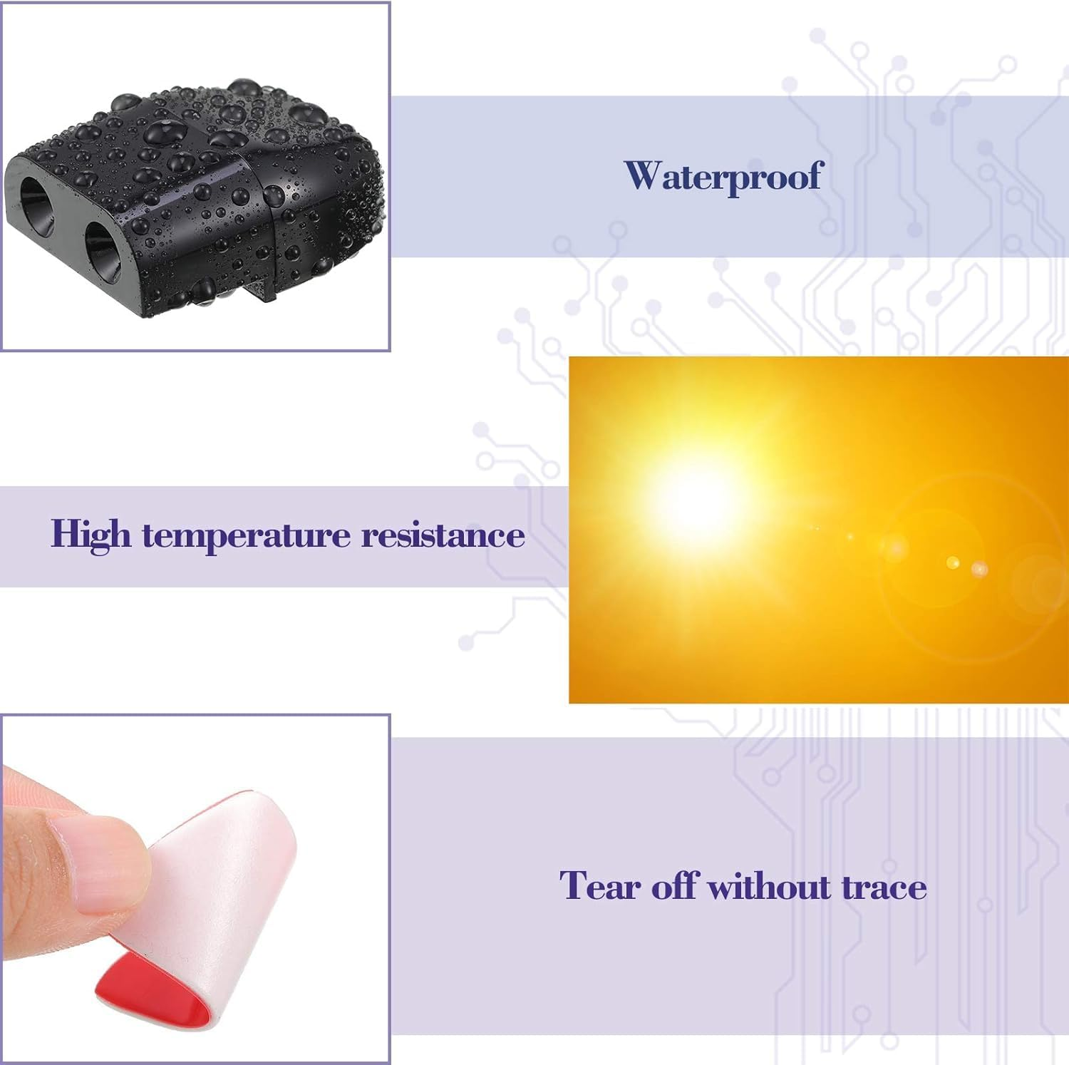 Mijradge 4 Pcs Car Deer Warning Whistle Devices Dual Construction Deer Warning Whistle Devices Repellent Animal Alert Horn Devices Car Truck and Motorcycle Black