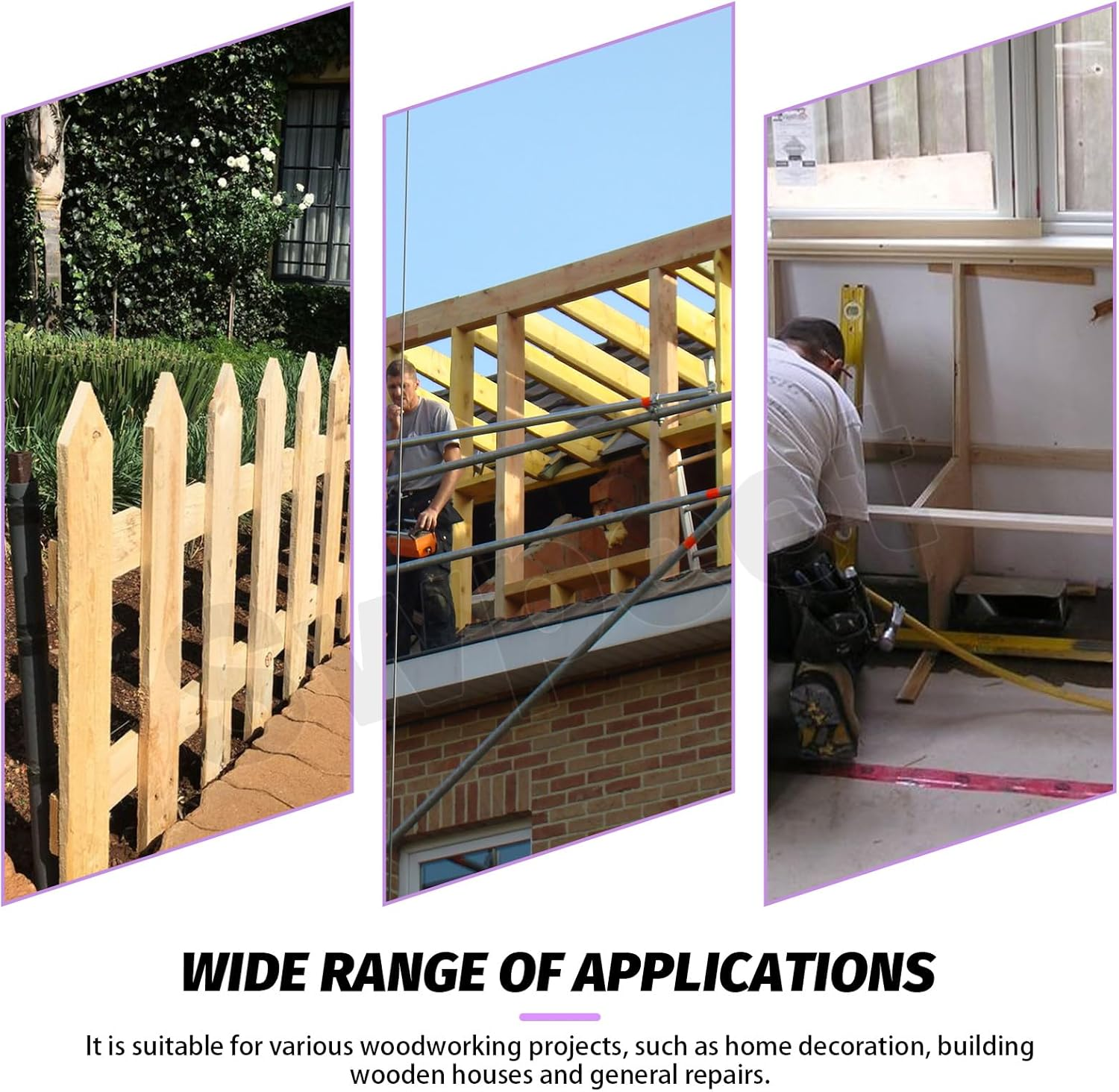 Swpeet 340Pcs 5 Sizes 40/60/80/100/150Mm Carbon Steel Colored Zinc Plated Fence Deck Nails Assortment Kit, Spiral Shank Spikes Spiral Deck Nail for House Floor Repairing Wall Woodworking image number 4