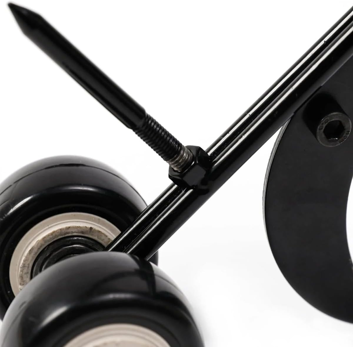 ​AIMALL Garden Weeding Hook with Roller &ndash; Adjustable Gap Weed Remover with Detachable Blade, Dual Wheels & Heavy Duty Clamp for Pavement Driveway Lawn Edging Tool image number 5