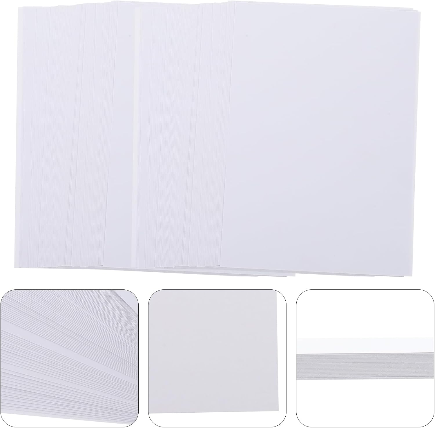 AUTSUPPL 100Sheets High Glossy Photo Paper for Printing Digital Photo Printing Paper Suitable for Business Cards Recipes and Magazines image number 5