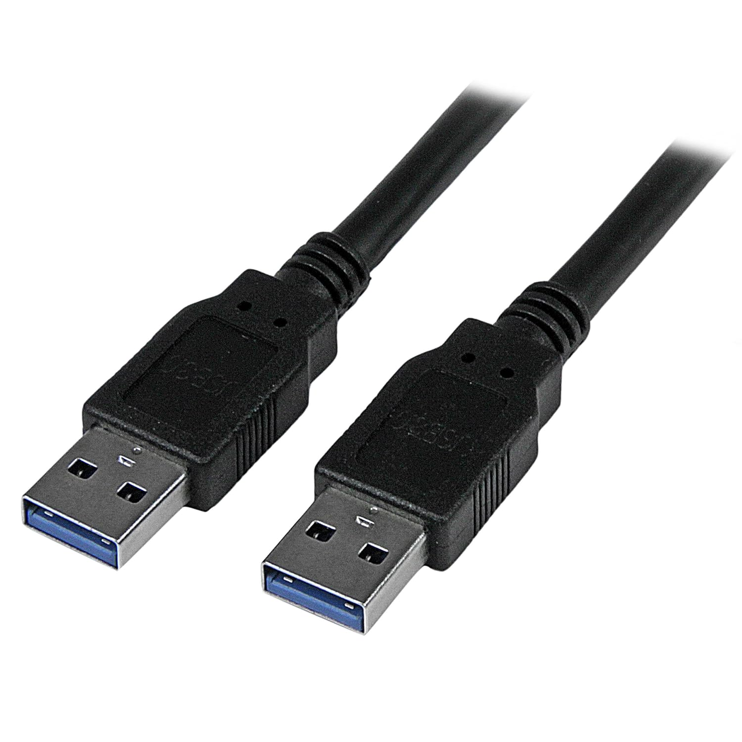 Startech.Com USB3SAA3MBK 3M, 10' a to A, M/M, Long USB 3.0 Cable - USB 3.1, 5 Gbps, Black image number 1