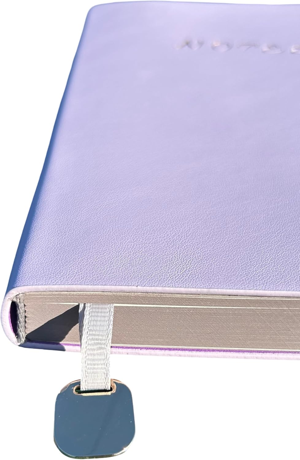 Deezac A5 Softcover Notebook, 260 Pages, Line Ruled Pages (Light Lilac) image number 3