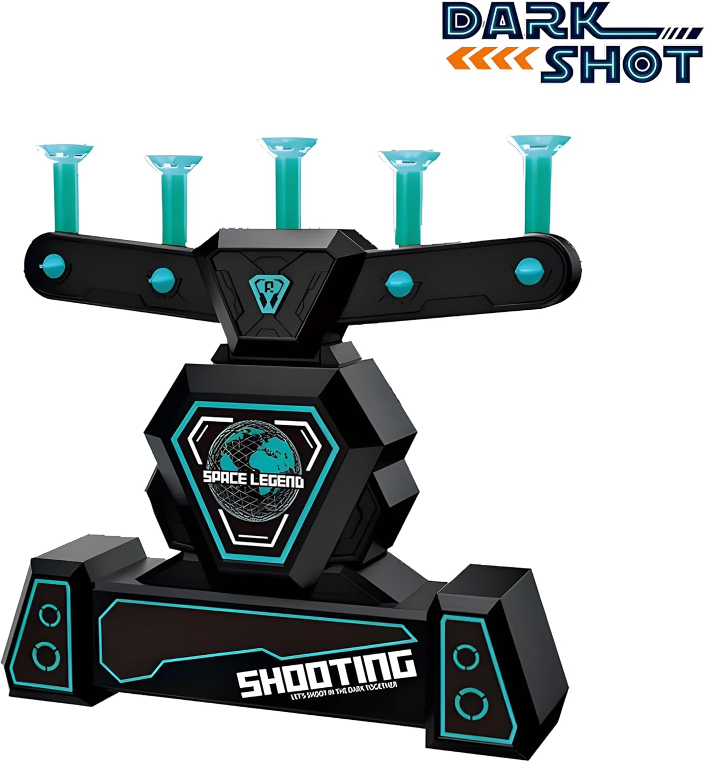 Shooting Target Gun Game Toy with Floating Balls and Foam Blasters for Age 5 6 7 8, 9 10+ image number 3