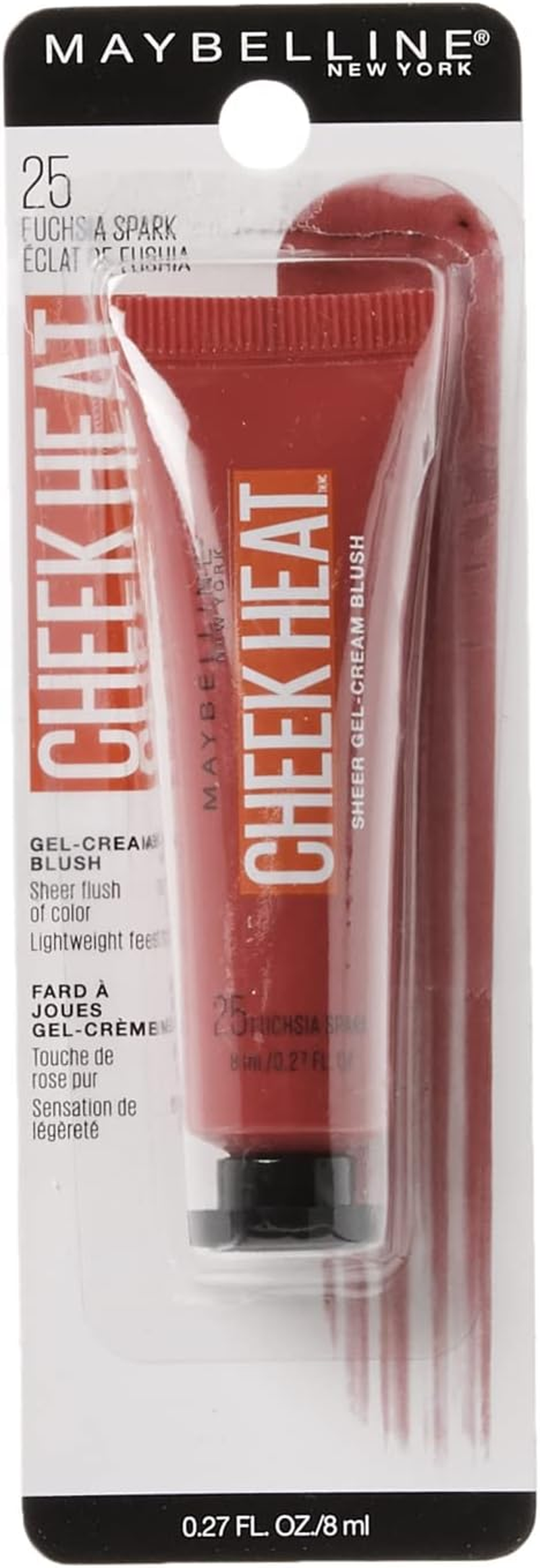 Maybelline New York Cheek Heat Gel Cream Blush - Fuchsia Spark image number 5