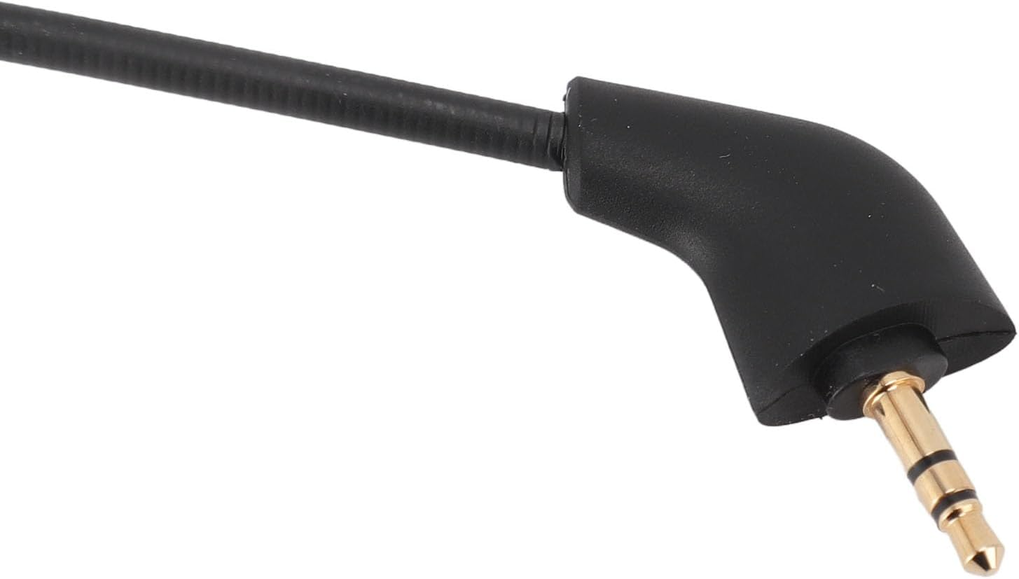Replacement Game Mic for Hyperx Cloud/Cloud X/Cloud II, 3.5Mm Gold Plated Detachable Mic Boom