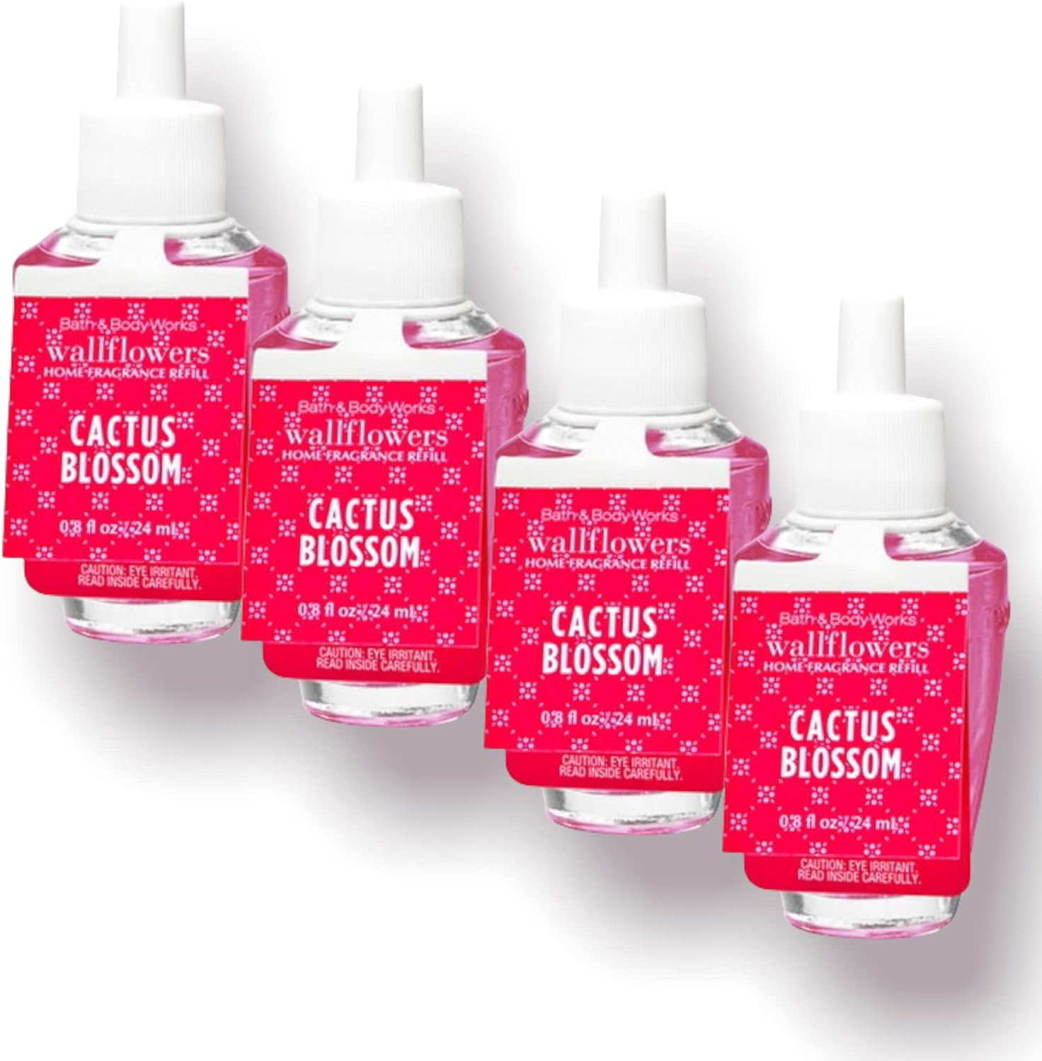 Bath & Body Works Wallflower Fragrance Refill Cactus Blossom 4 Pack. 0.8 Oz image number 1