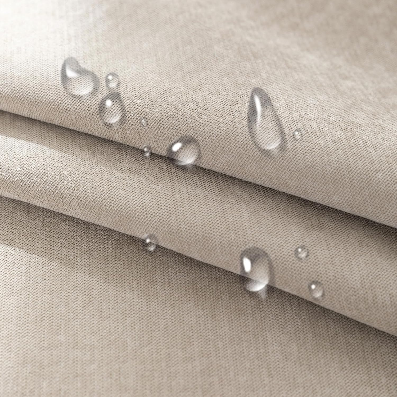 STACYPIK Waterproof Beige Sofa Cushion Covers Dog Couch Cover for 3-4 Cushion Couch Water Resistant Slipcover Furniture Protector Non-Slip Pet Protector Cover Leak Proof Couch Cover-71X134In image number 4