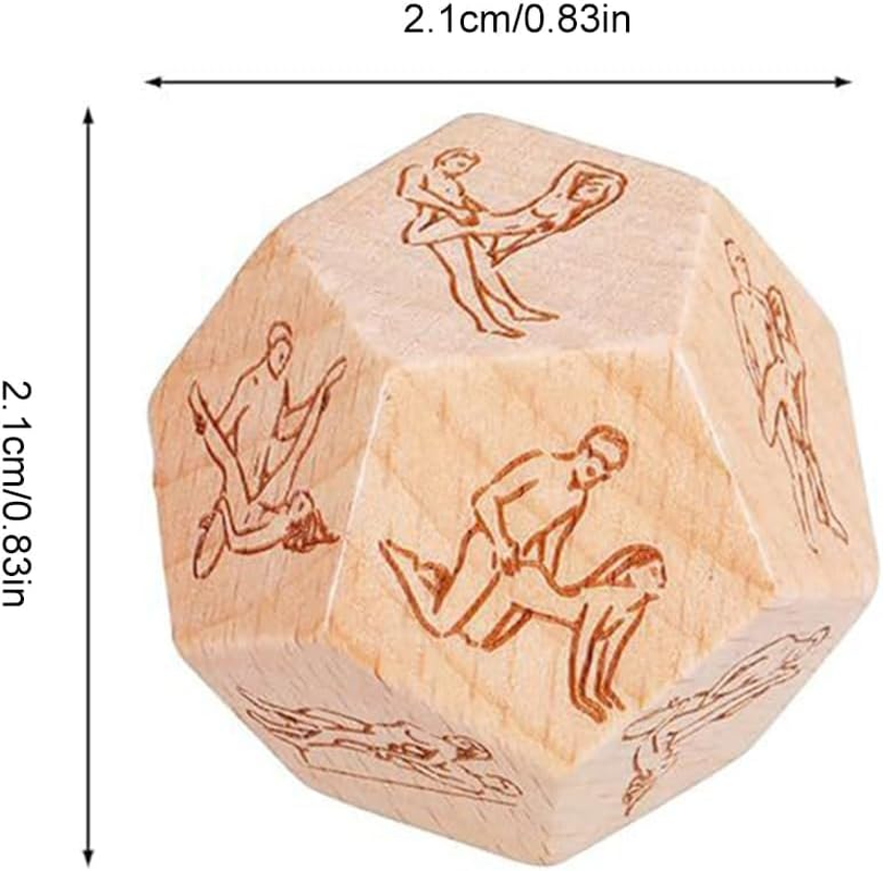 Valentine'S Day Date Night Gifts for Couples Naughty Dice for Her Him Boyfriend Girlfriend Anniversary Steel Gifts for Husband Wife Bride Groom Wedding Engagement Birthday (Love + Food)