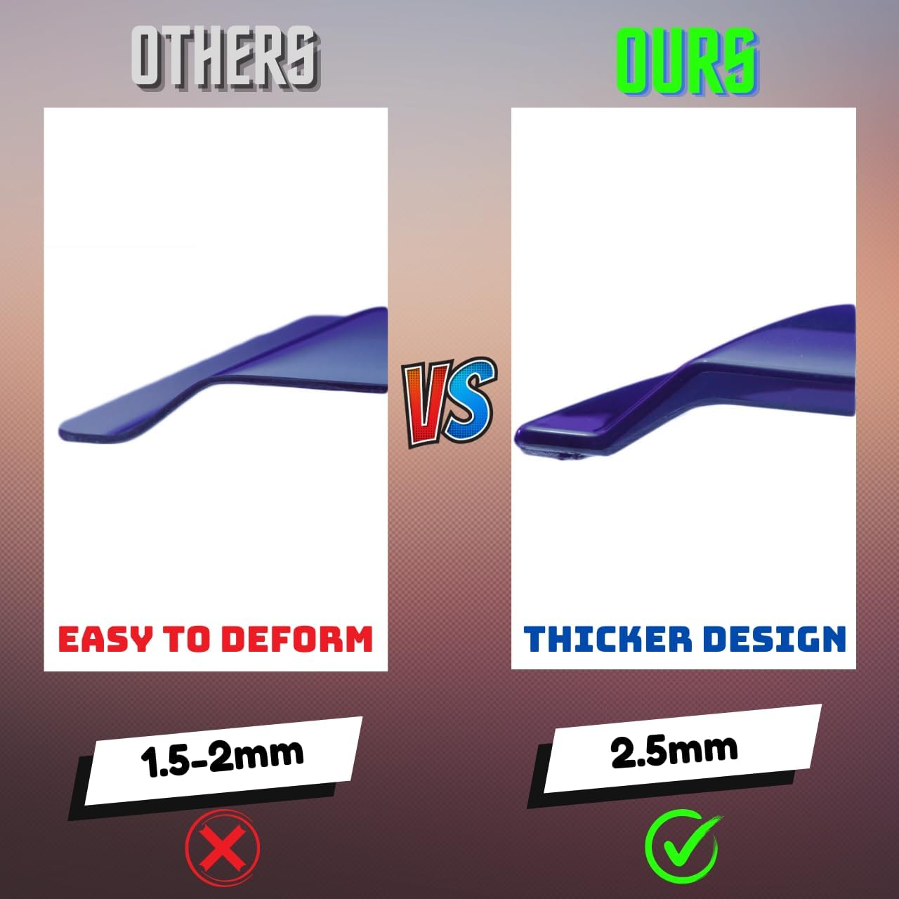 2020-2024 Tape-On Side Window Visor Deflectors for Subaru Outback Premium Limited Touring Dark Tinted Rain Guards 2021 2022 2023 image number 4