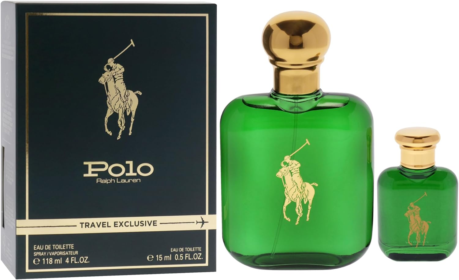 Ralph Lauren RALPH LAUREN Polo 2 Pc. Gift Set for UPC EDT 4 Oz + EDT 0.5 Oz, 119 Ml image number 3