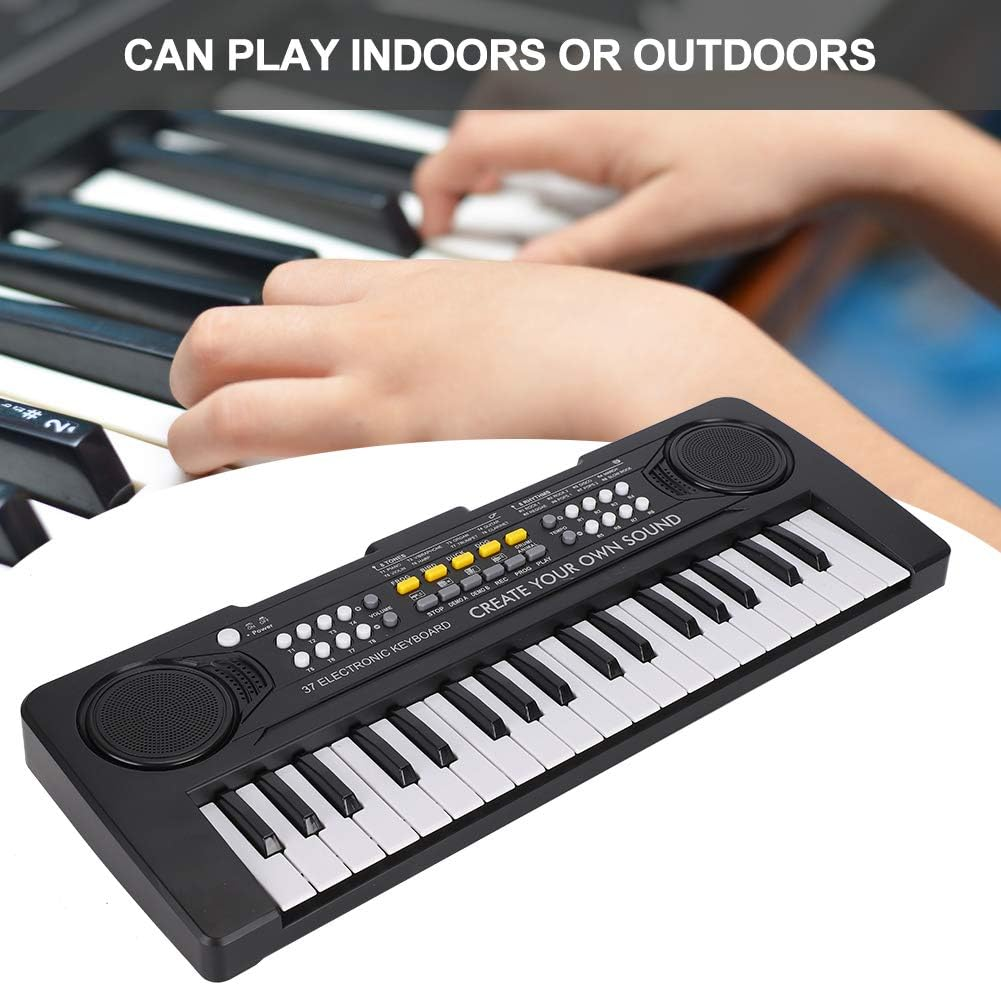 37 Keys Kids Piano Keyboard, Electric Musical Instruments Ages 3-5 Beginners Piano, Educational Instruments Toddler for Kids Ages 3 4 5 6 7 8 9 (BF-420) image number 3