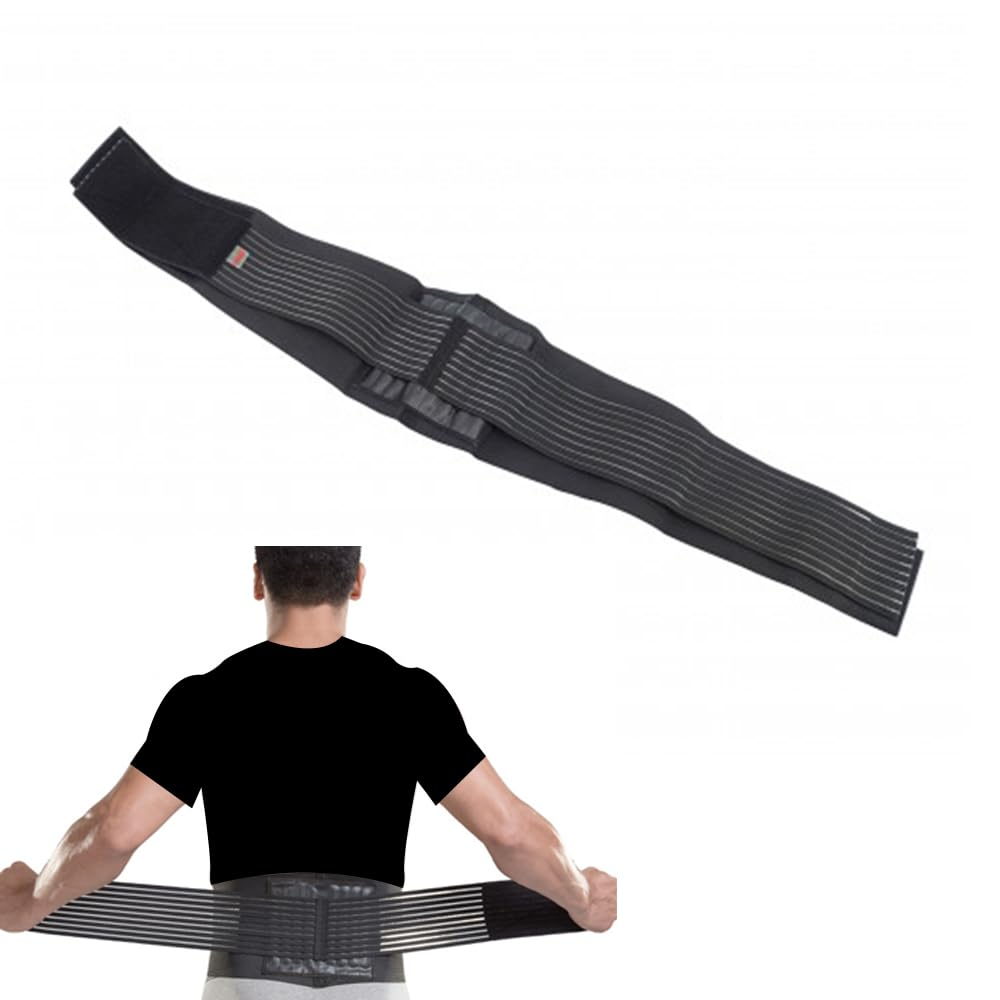 Back Brace for Lower Back Pain Relief &ndash; Adjustable 6-Strap Lumbar Support Belt for Sciatica, Scoliosis & Herniated Disc, Breathable Back Support Brace for Women & Men, Daily Wear & Work Use image number 5