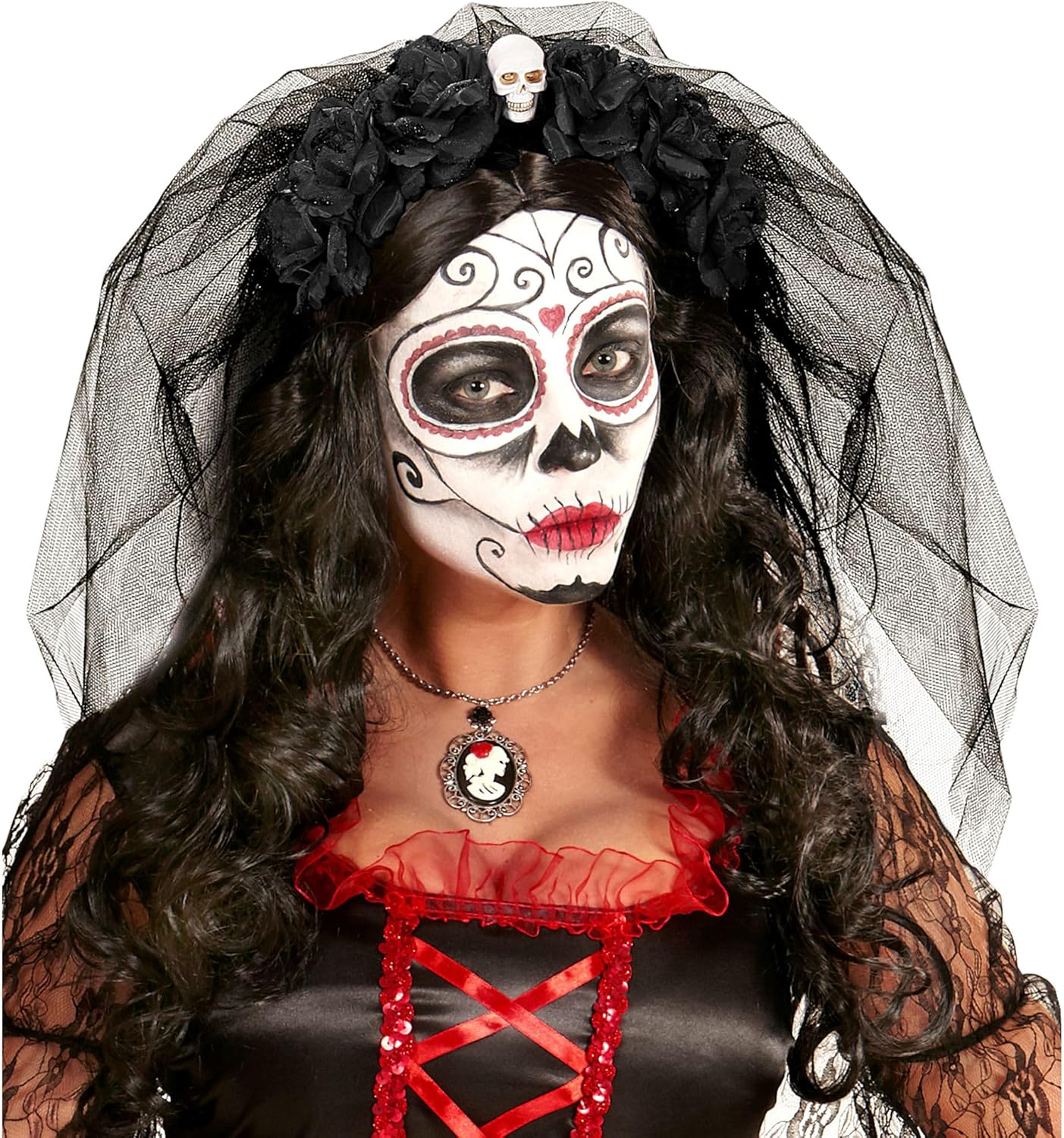 Widmann 04174 Headband, Black, Standard Size