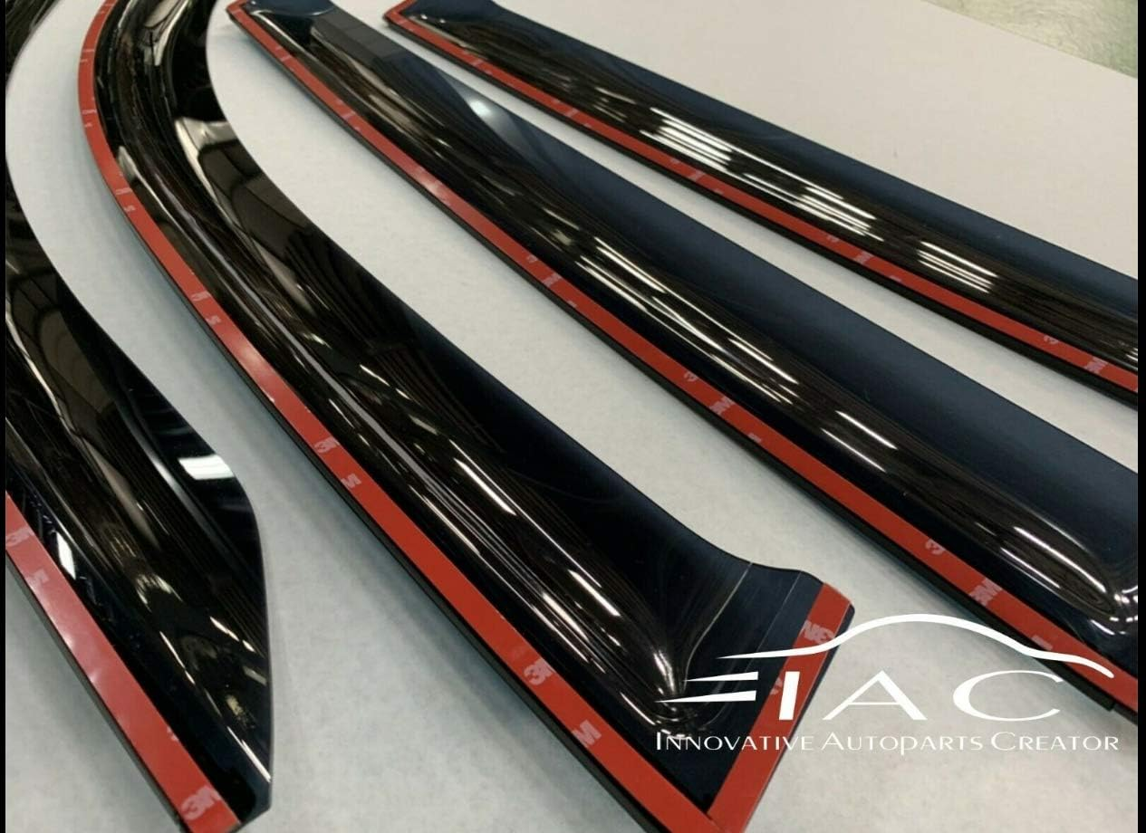 IAC for Honda Odyssey (US Version) 2018-2020 Window Visor Weather Shield Rain Guard Deflector Vent Door Visor