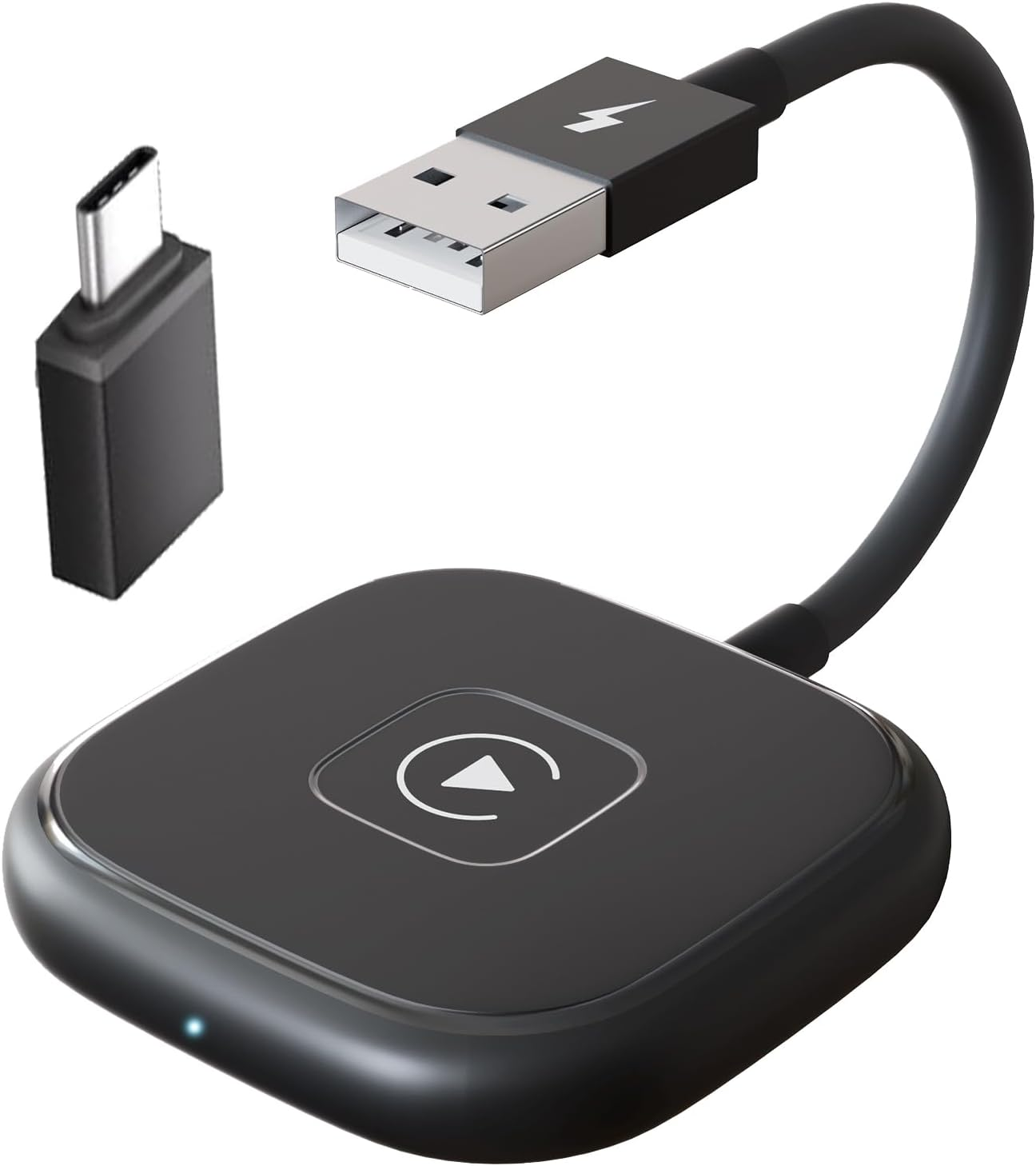 Iphone Wireless Carplay Adapter, Apple Carplay Wireless Adapter, Wireless Apple Carplay, Plug & Play Wireless Carplay Dongle 5Ghz Wifi Online Update,Low Latency,Easy Use Compatible with Ios 10+ image number 4