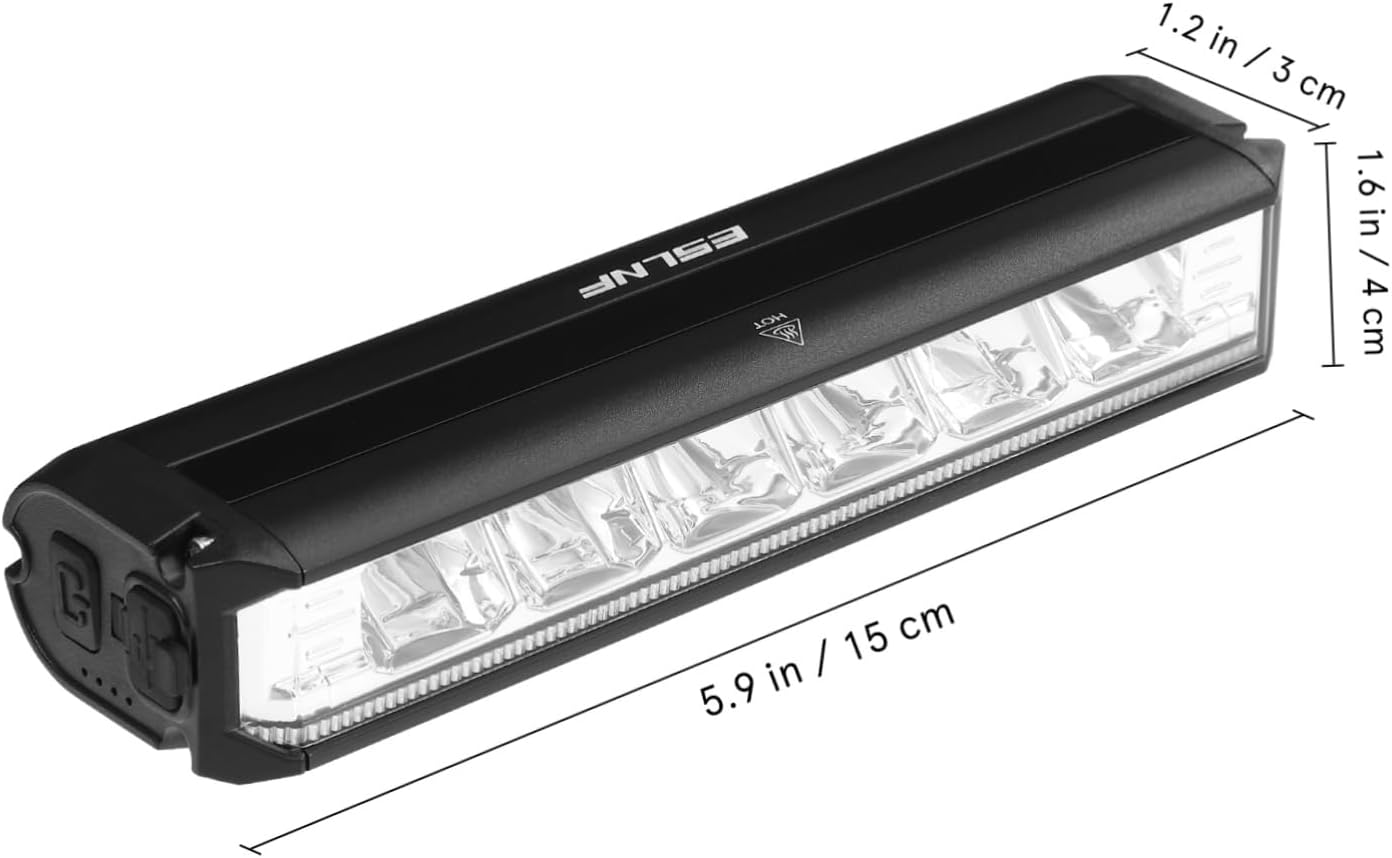 BESPORTBLE Bike Light Handlebar Mount Cycling Front Lamp Night Riding Light Bike Headlight Eos620 Sturdy Easy Installati image number 3