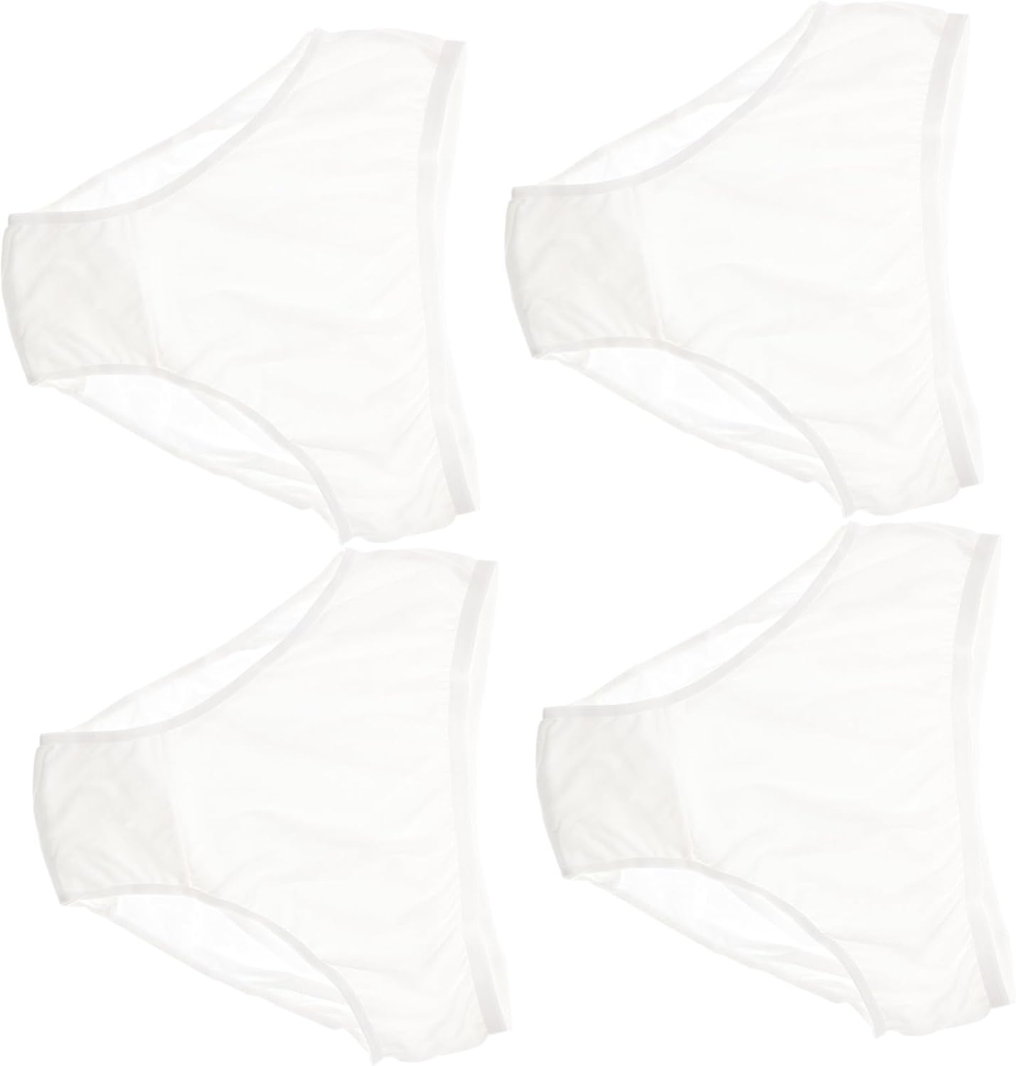 4Pcs Cotton Underwear Women Disposable Panties for Pregnant Period Breathable Maternity Tights