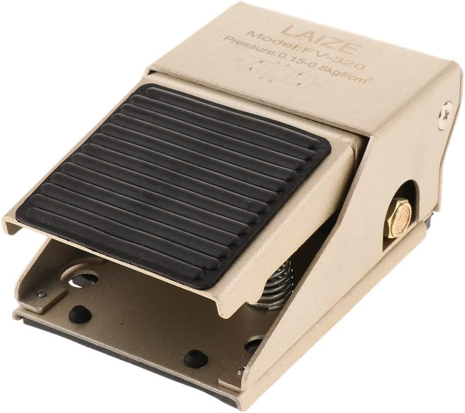 Nonslip Pneumatic Foot Pedal Valve Aluminum Alloy, FV-320 image number 2