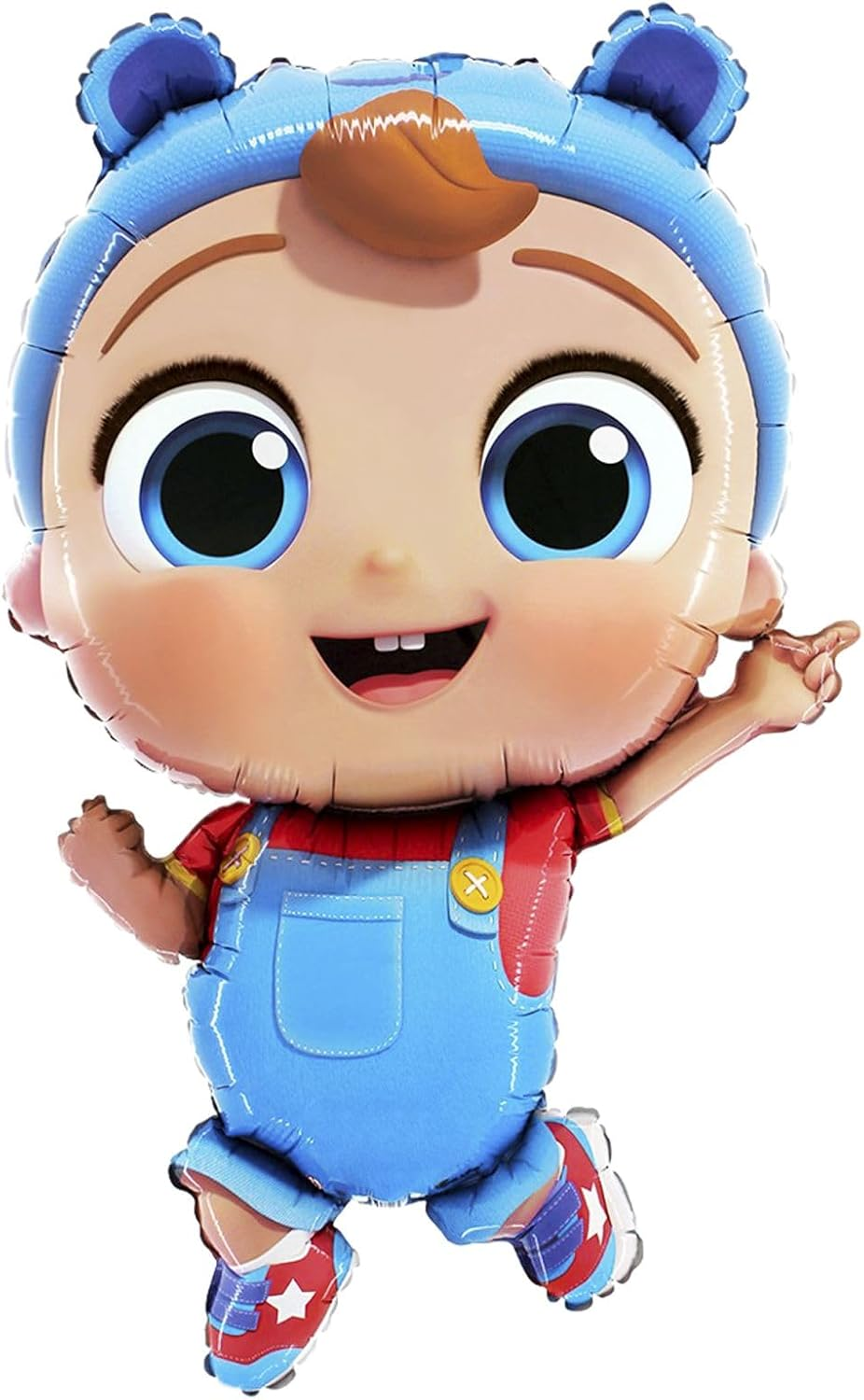 Toyland&reg; 71Cm (29") Little Angel Baby John Shaped Character Foil Balloon - Kids Party Balloons