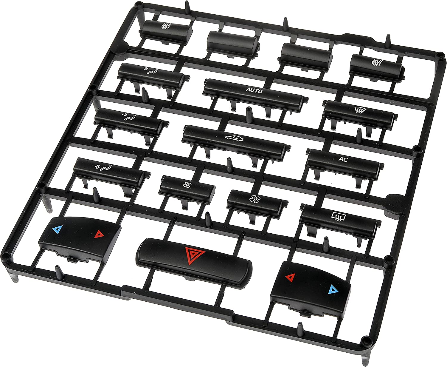 Dorman 76833 HVAC Control Button Kit Compatible with Select Saab Models image number 3