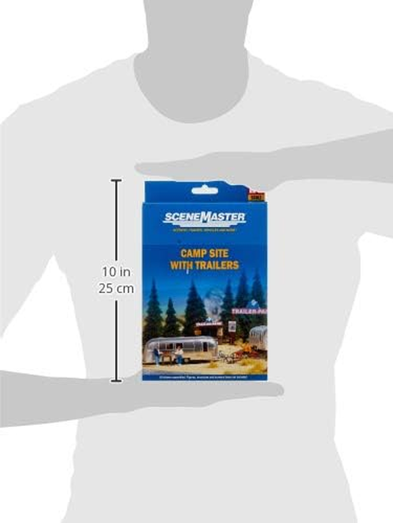 Walthers, Inc. Camp Site with Two Trailers image number 2