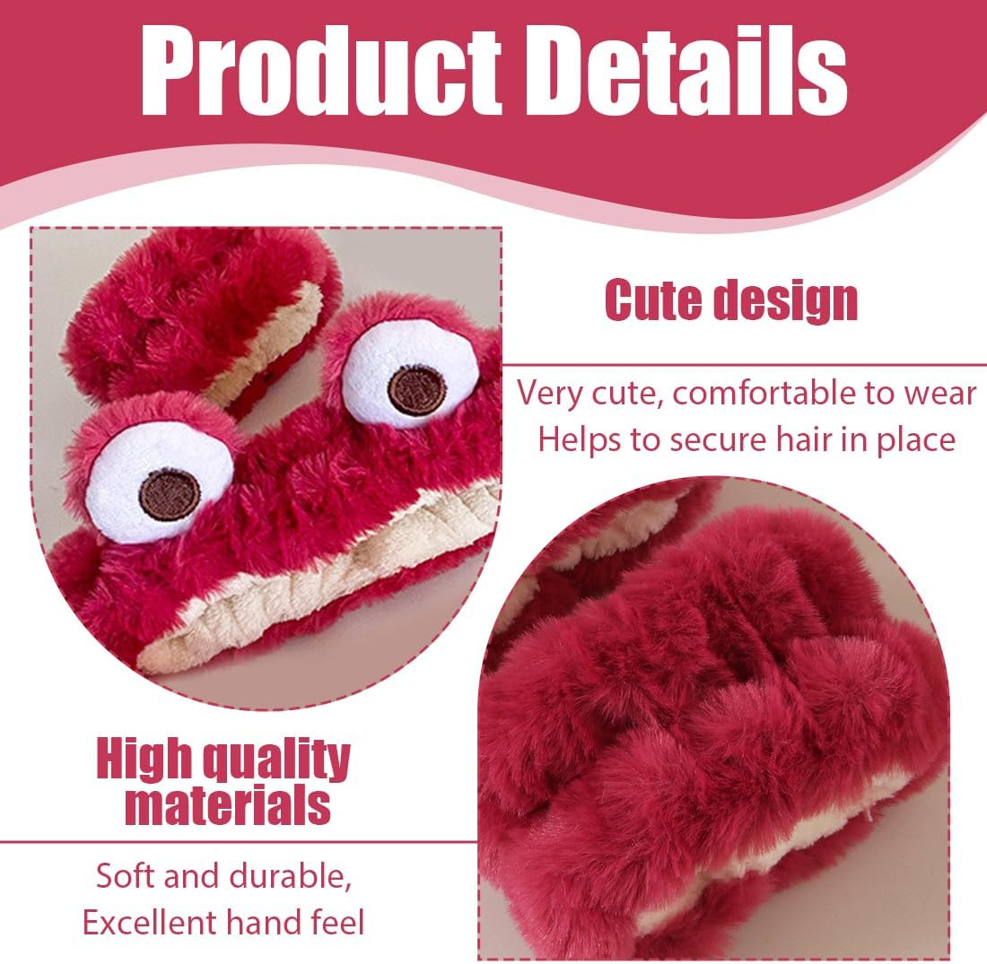 NHQZ Pack of 3 Hair Band Cosmetic, Wrist Wash Band, Make-Up Hair Band, Elastic Face Wrist Wash Band, Hair Accessories for Washing Face, A image number 3