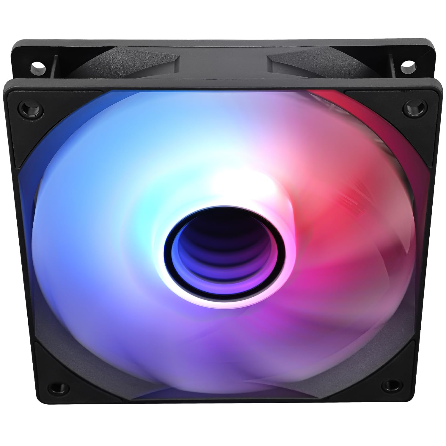 Thermalright TL-C12B-S V3 120Mm ARGB CPU Fan, with 1500RPM Speed, Black Computer Case Fan, Quiet 4Pin PWM PC Fan, for S-FDB Bearing CPU Cooler Fan,With ARGB Mirror Light Effect (3 Packs) image number 4