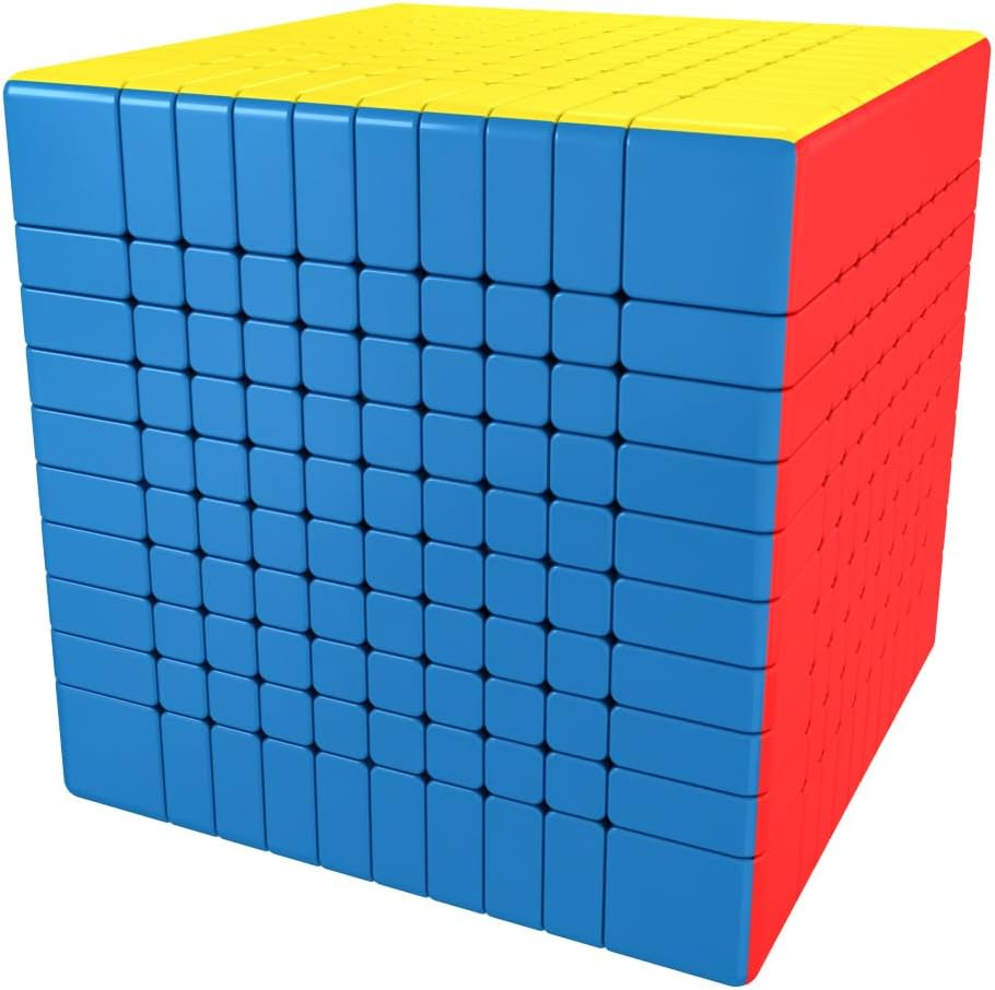 Willking Moyu Meilong 10X10 Speed Cube Stickerless Mofang Jiaoshi Meilong 10X10X10 Puzzle Cube Cubing Classroom 84Mm Speed Toys image number 6