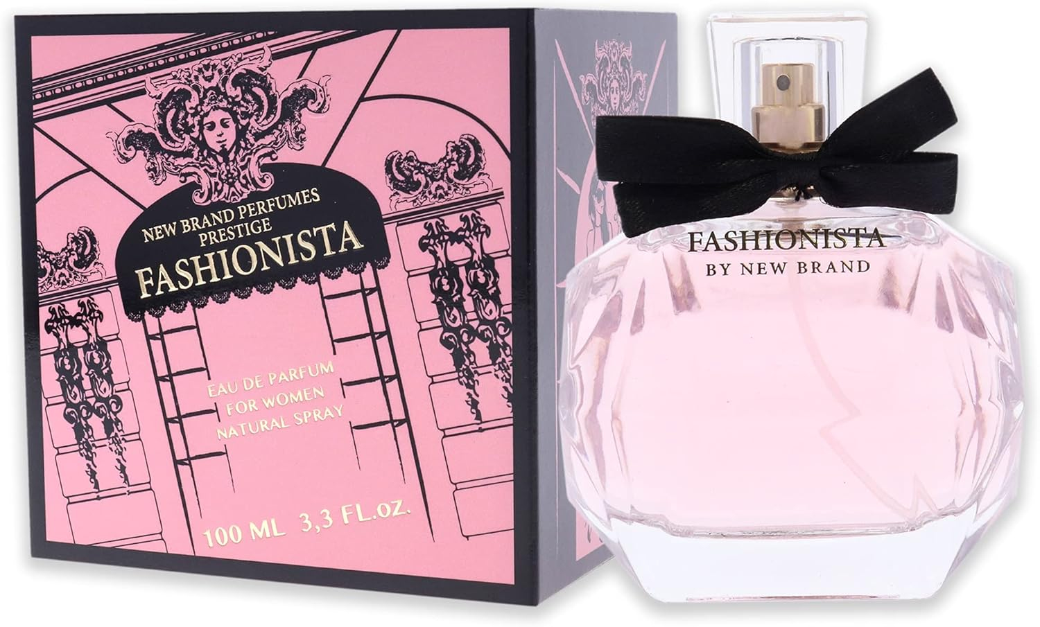 New Brand Fashionista by New Brand for Women - 3.3 Oz EDP Spray, 1 Count image number 1