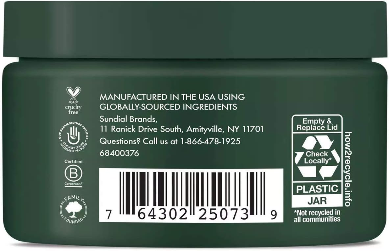 Shea Moisture Mens Beard Balm, All Natural Ingredients, Made with Maracuja Infused Shea Butter, Shape-Smooth & Define, 4 Ounce image number 2
