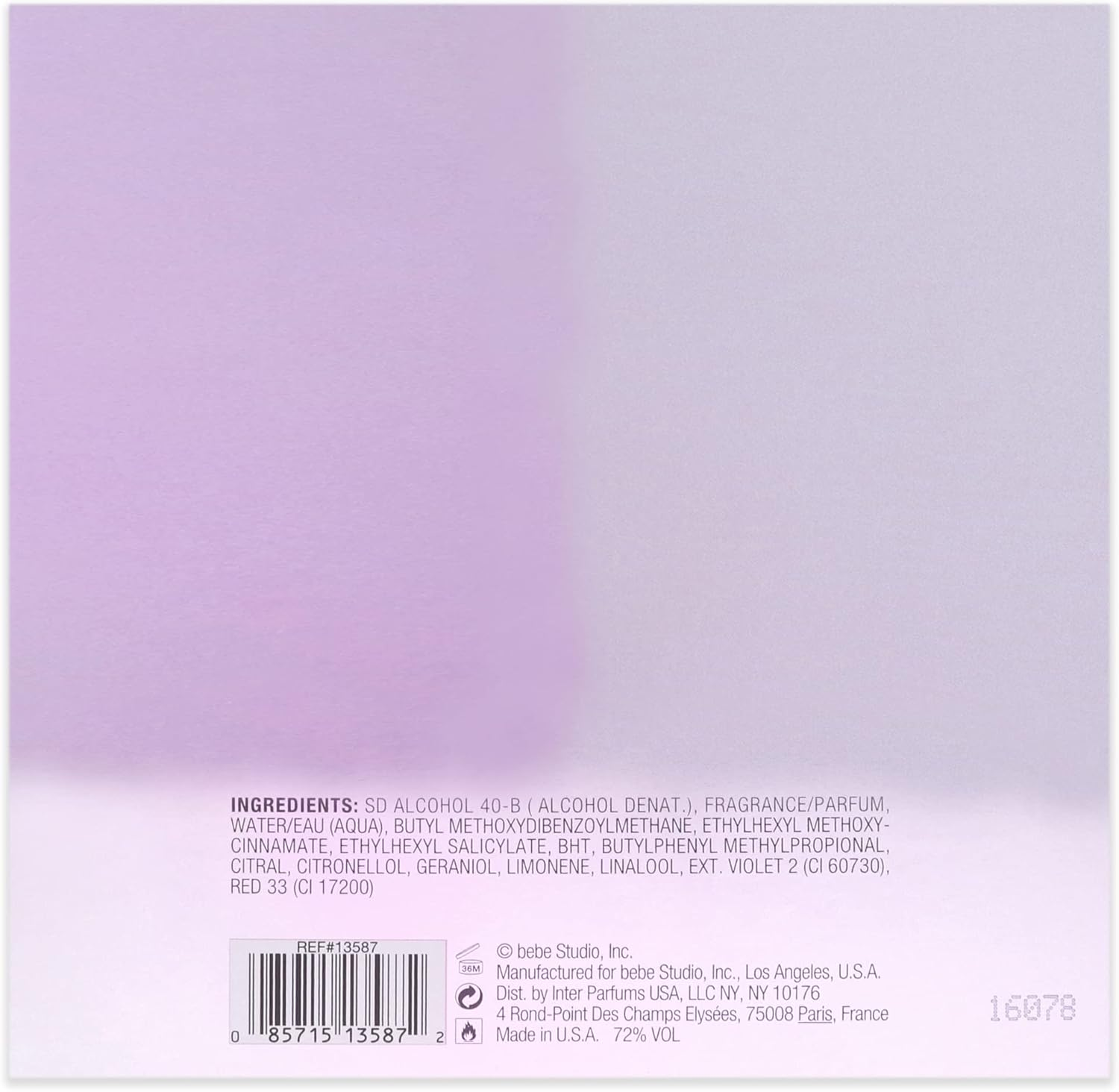 Bebe Glam Platinum by Bebe for Women - 3.4 Oz EDP Spray image number 5