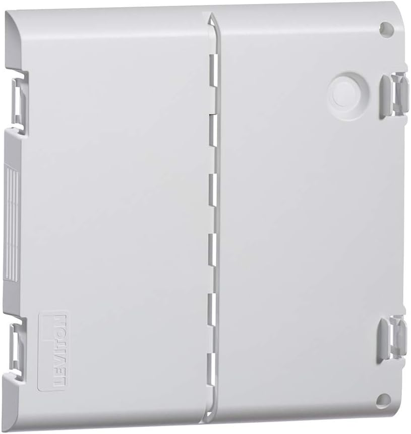 Leviton 14" Wireless Structured Media Center Vented Hinged Door Only - Plastic, White image number 1