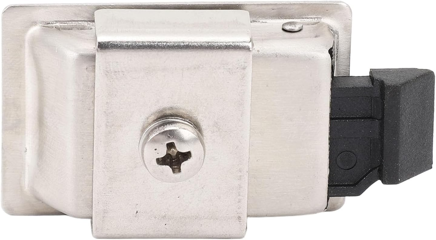 Jectse Stainless Steel Tool Box Latch, Flush Mount Toolbox Handle Latch Fit Paddle Handle Latch, for Caravan Truck Camp Motorhome, Pack of 2 image number 4