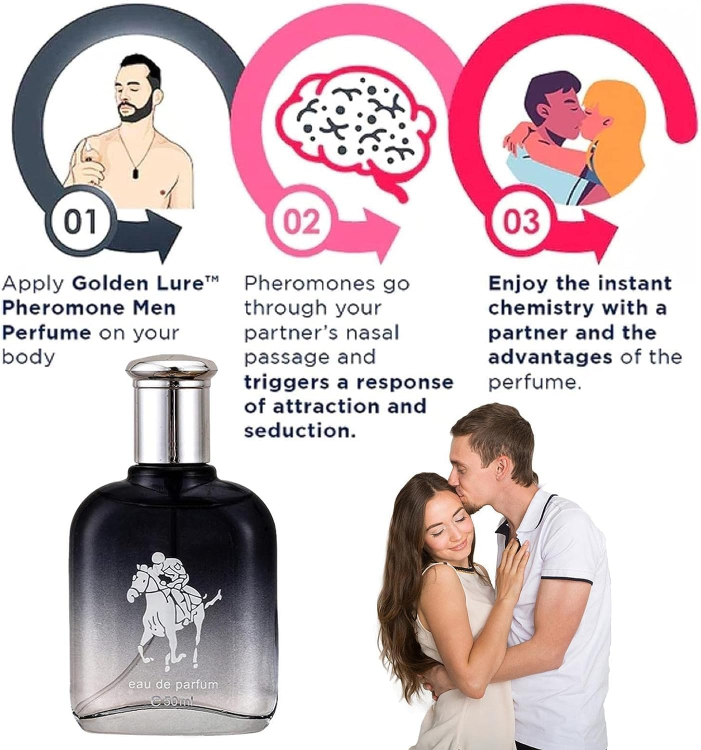 Mens Perfume - Persistent Fragrance Spray for Men,50Ml Exquisite and Thoughtful Holiday Gifts for Yours Friends, Colleagues, Companion, Families, And