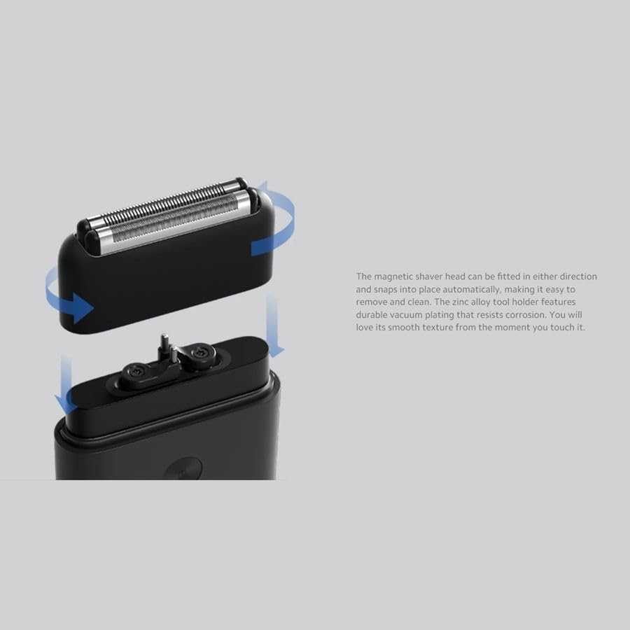 Xiaomi Portable Dual Blade Electric Shaver, Compact Lightweight and Portable, High-Speed Motor, Type-C, Fully Charge in 1 Hour, IPX7 Water Splash-Proof image number 5