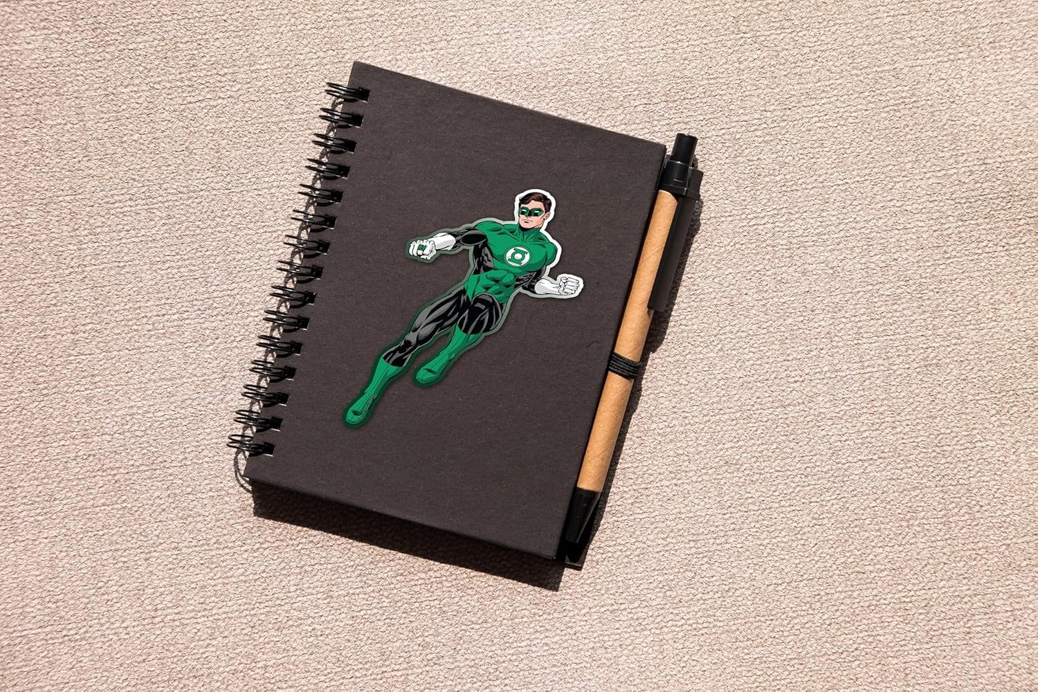 Elektroplate Officially Licensed DC Comics Green Lantern and Symbol Dynamic Decals | Premium Auto-Grade Weatherproof Vinyl Stickers for Car, Water Bottle, Phone & More| Made in the USA | Set of 2 image number 4