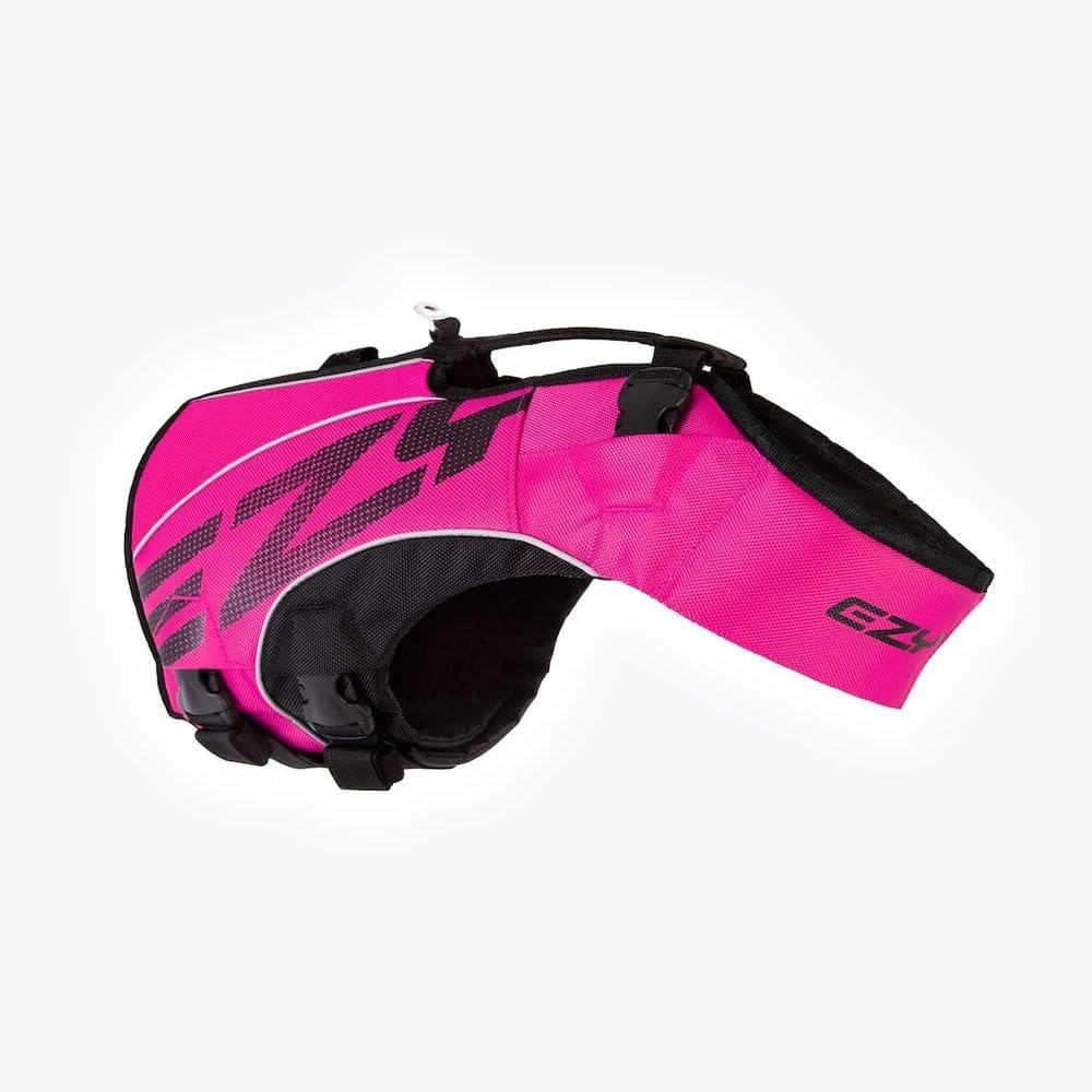 Ezydog DFD X2 Boost - Dog Life Jacket, Premium Float Vest for Dogs, Streamline, Ergonomic Swimming Aid, Reflective, Easy to Fit, Fits All Dog Breeds (S, Yellow)