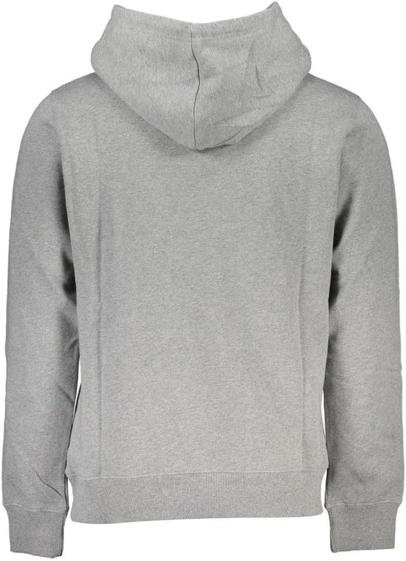 Calvin Klein Jeans Men'S Core Monogram Logo Hoodie, Mid Grey Heather, M image number 1