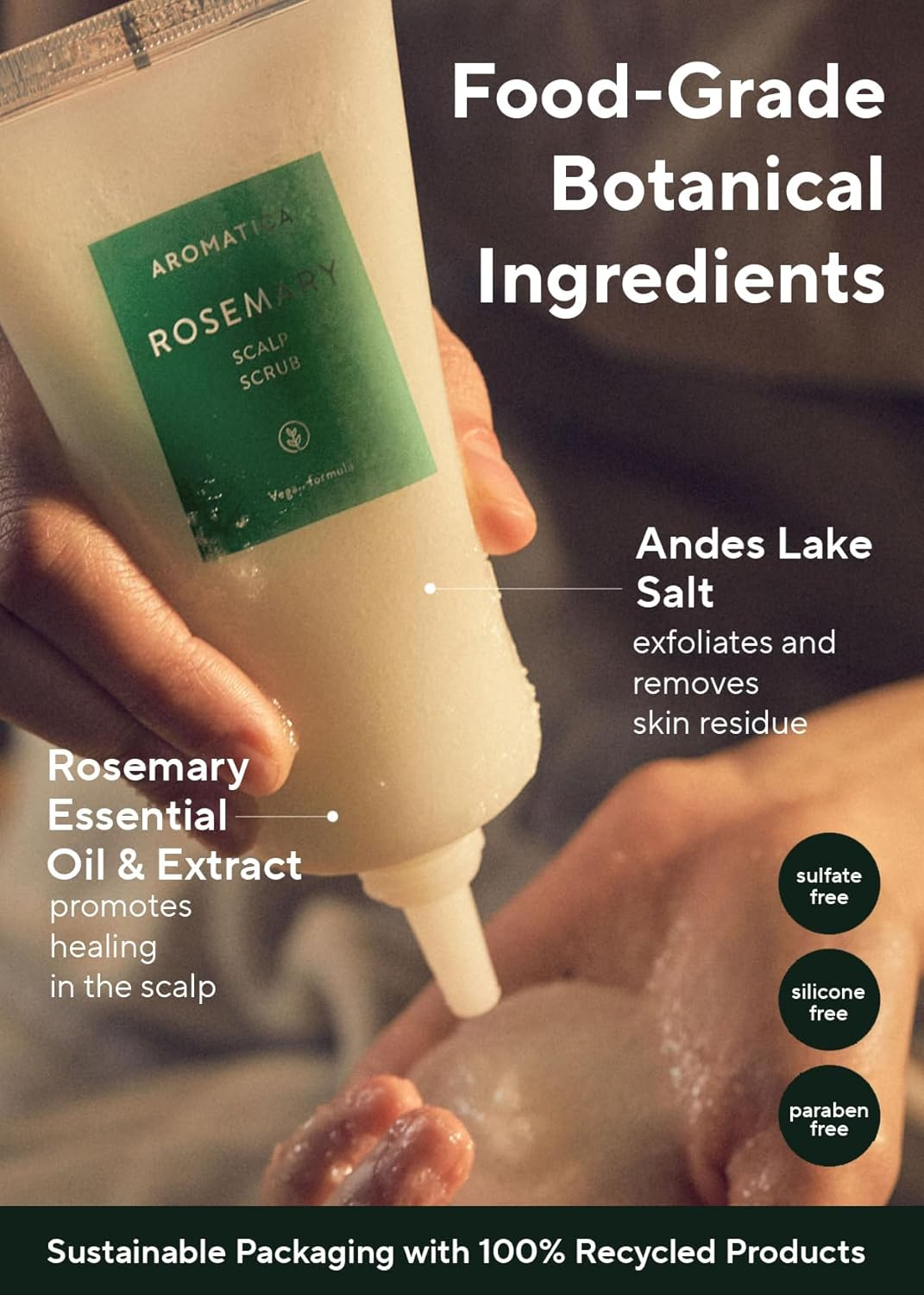 AROMATICA Rosemary Scalp Scrub, 165 G image number 2