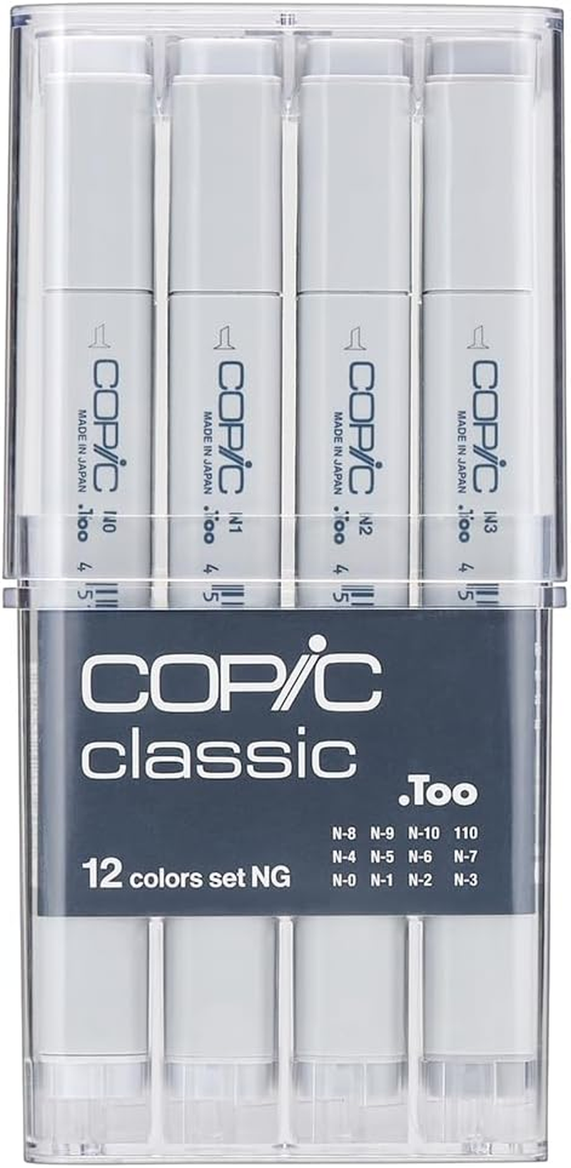 Copic : Marker Set : Neutral Grey : Set of 12 image number 4