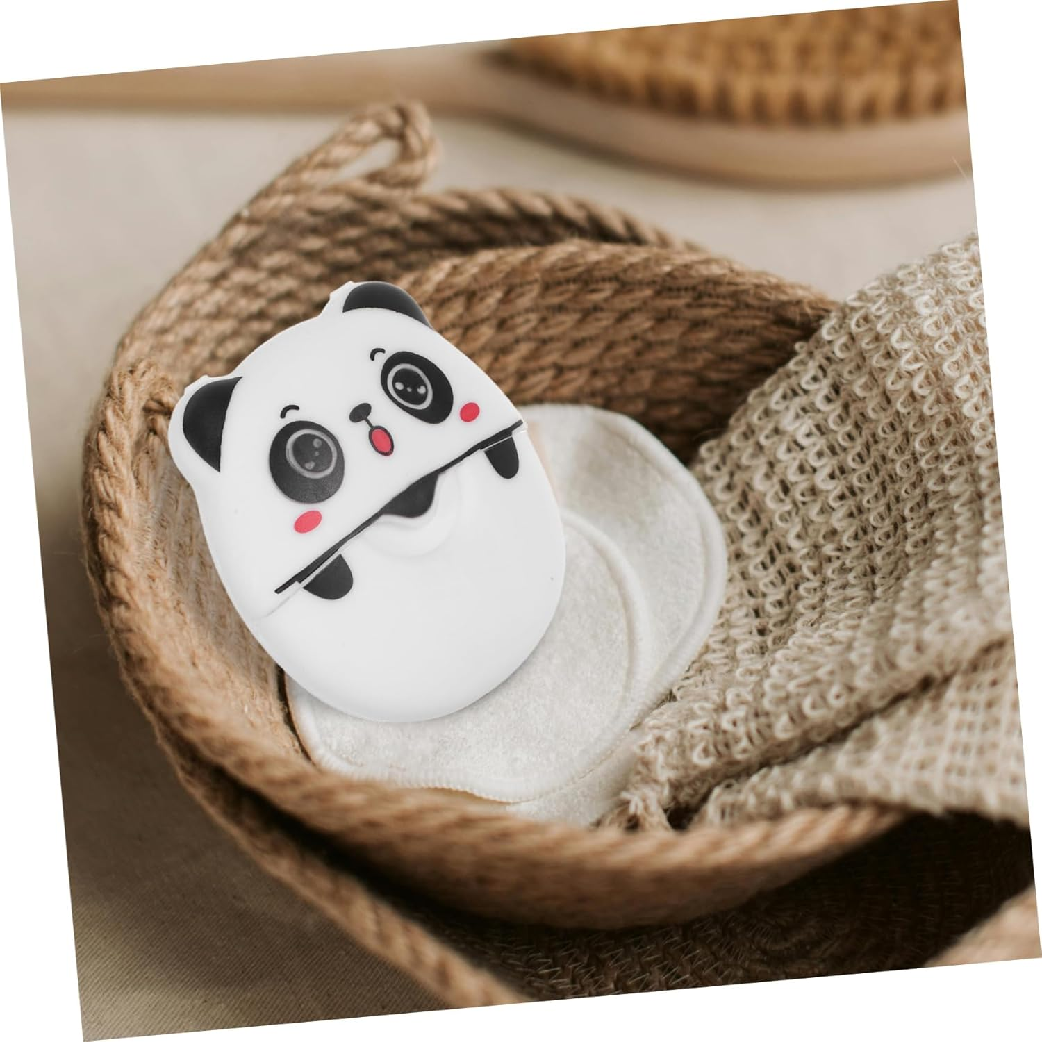 OSOLADY Mini Soap Sheets Portable Disposable Travel Paper Soap for Students Travelers Outdoor Enthusiasts Box image number 4