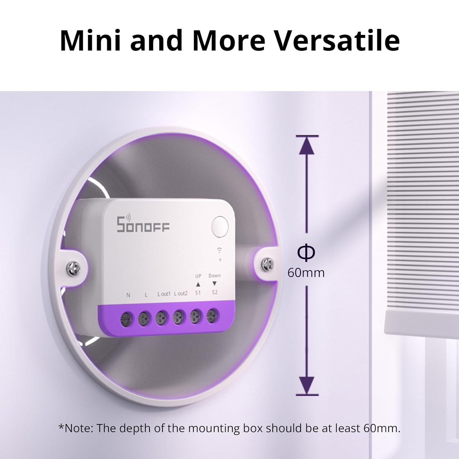 SONOFF Smart Roller Shutter Switch image number 2