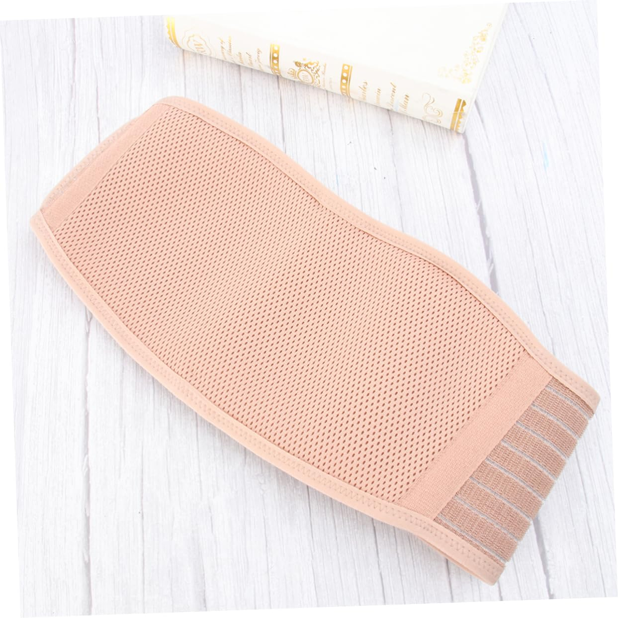 Pregnancy Support Belt for Women Breathable Abdomen Band Back Brace Beige Free Size for Maternal Comfort and Lower Abdomen Support