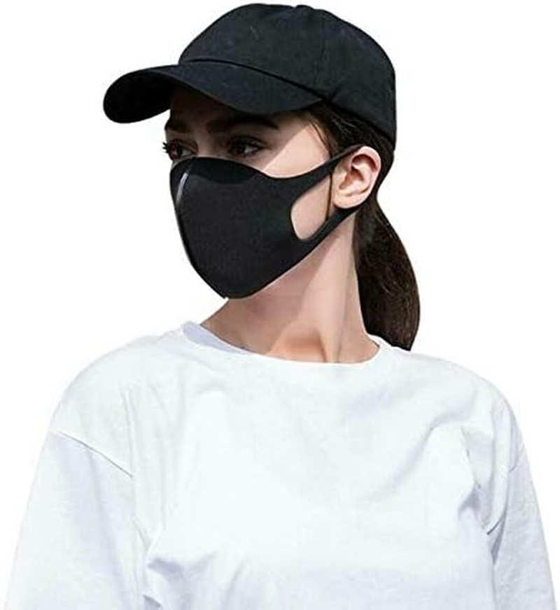 Washable Unisex Face Mask Full Mouth Nose Cover Masks Reusable Shield SEALED (4 Pieces)